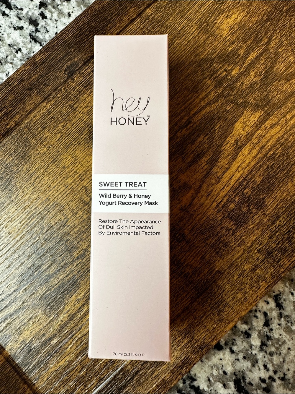 Sweet Treat Wild Berry & Honey Recovery Mask - Pink